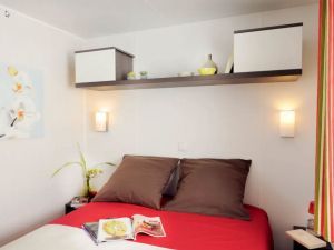 Schlafzimmer mobilheim 4 Personen 2 soleils