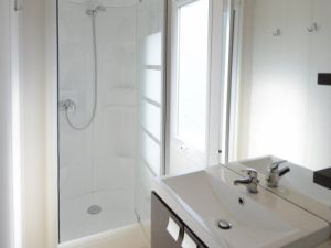 Badezimmer Mobilheim 3 soleils