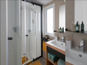 Badezimmer Mobilheim Privilege 4 Personen