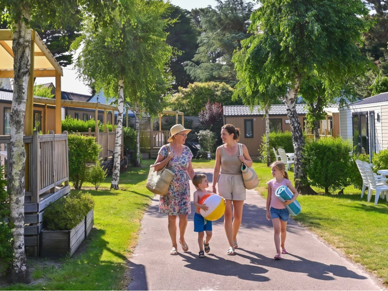 Ihre Campingferien nur wenige Schritte vom Ozean entfernt