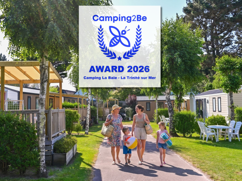 camping la baie - award 2026 - camping2be