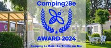 camping la baie - award 2024 - camping2be